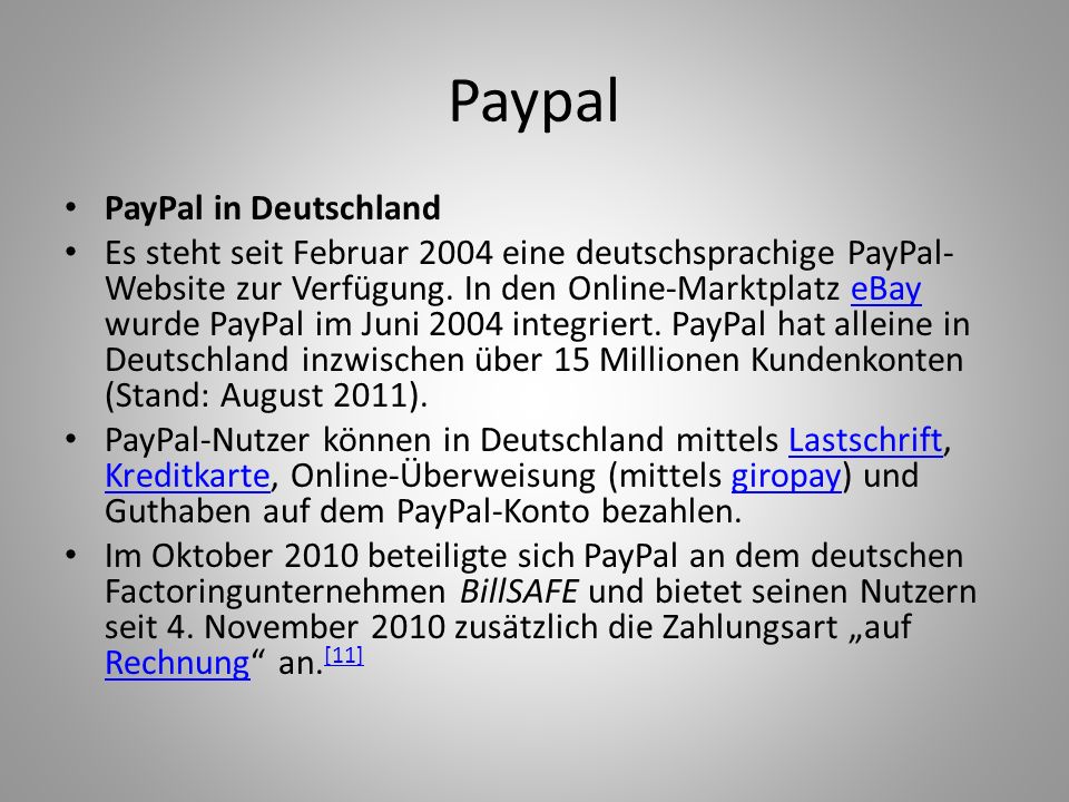 paypal in deutschland paypal in deutschland